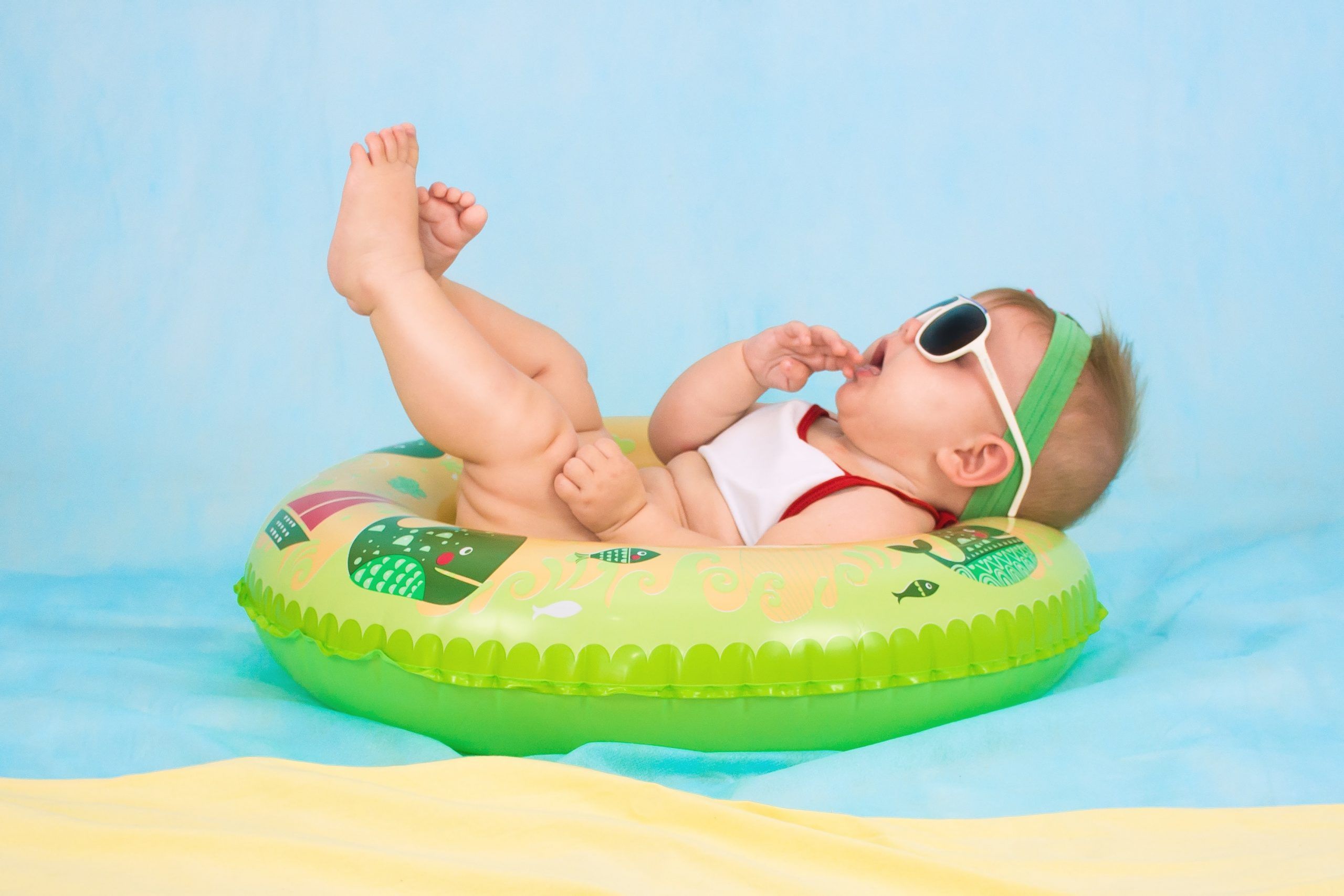 beneficios de la natación en los bebés
